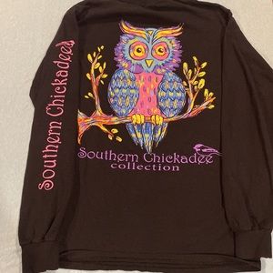 Southern Chickadee Long Sleeve Tee- Adult Small
